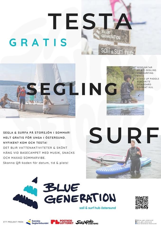 Blue Generation sail hub Östersund