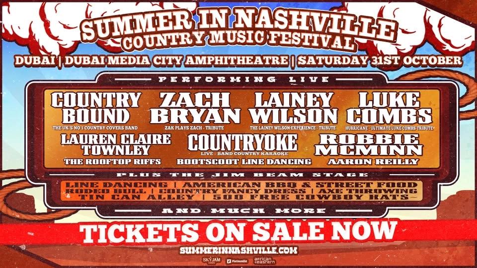 Summer In Nashville - Dubai 2026