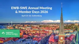 EWB-SWE Annual Meeting & Member Days 2026