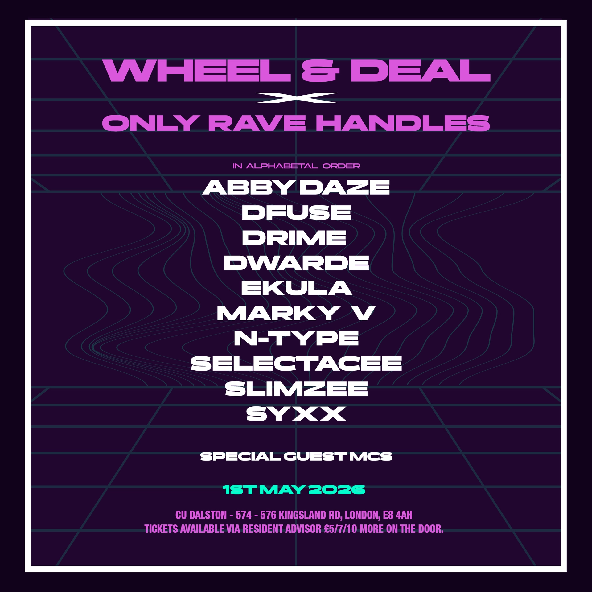 Wheel & Deal x Only Rave Handles