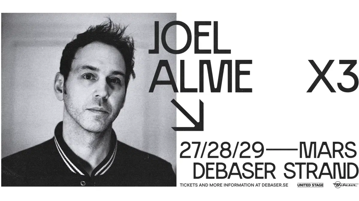27/3 JOEL ALME | FREDAG | DEBASER STRAND
