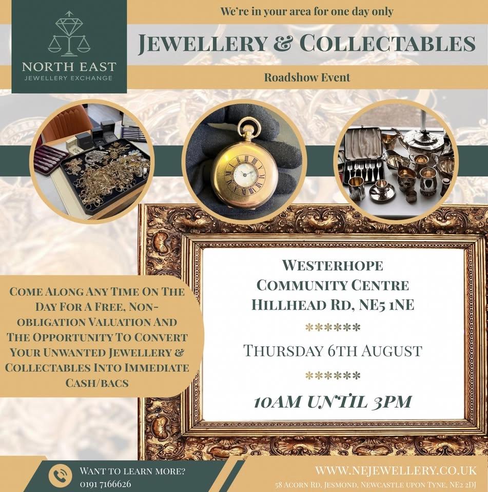 Jewellery & Collectables Roadshow Event