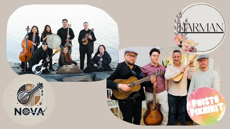 Oulun Puistopiknikit: NOVA ENSEMBLE & HARMAN