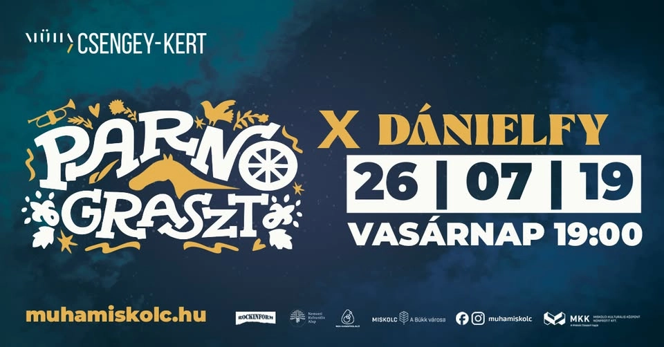 Parno Graszt x Dánielfy koncert | MISKOLC Csengey-kert