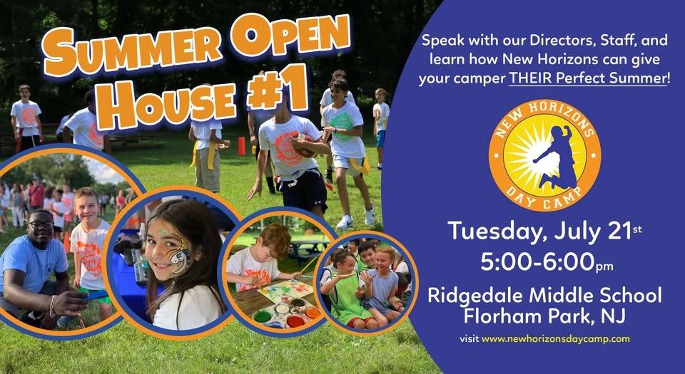 Summer Open House #1 - New Horizons Day Camp!