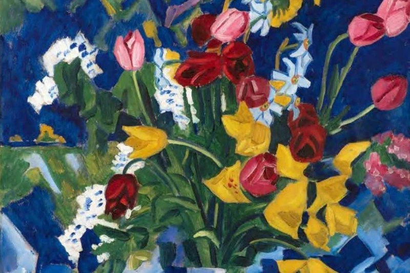 Jarní kytice: výtvarně-prožitkový program pro dospělé a děti 9+ s Eliškou Špálovou