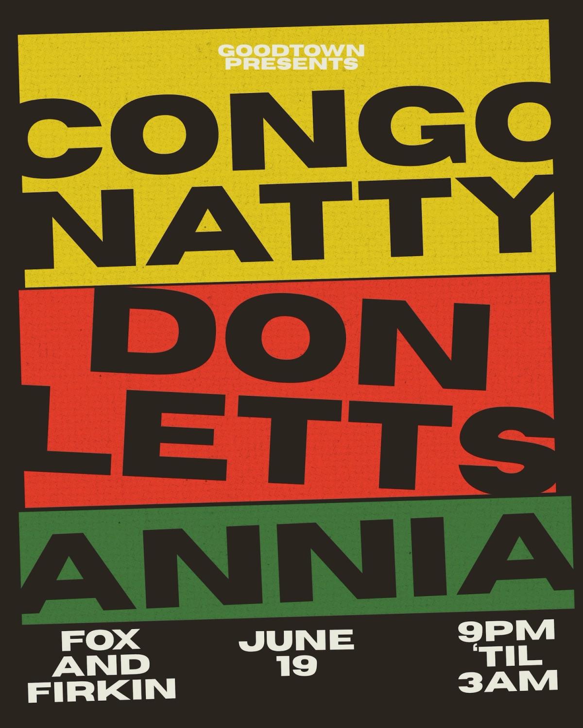 Congo Natty x Don Letts x Annia