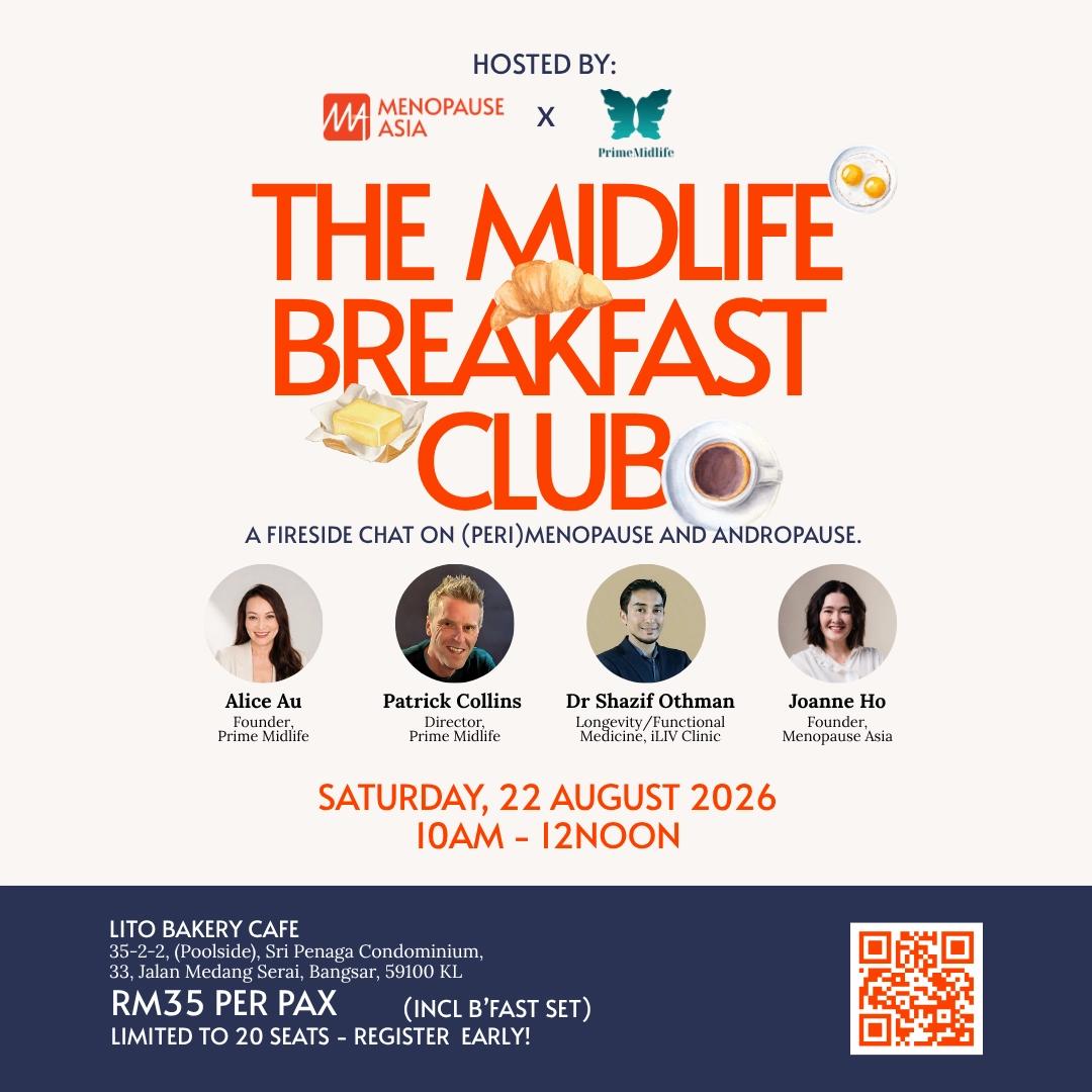 The Midlife Breakfast Club: A Fireside Chat on (Peri)Menopause & Andropause