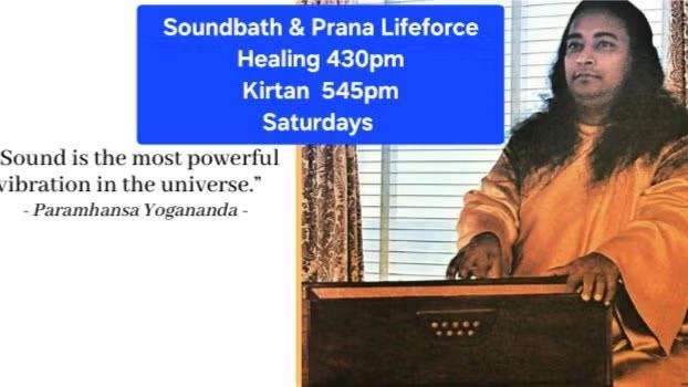 SoundBath & Vedic Prana Lifeforce Healing + Satsang (Discourse)