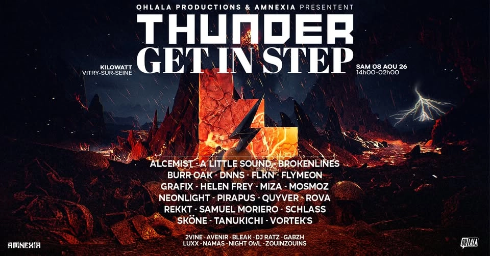 GET IN STEP x THUNDER - 08.08.2026 - Le Kilowatt, Paris