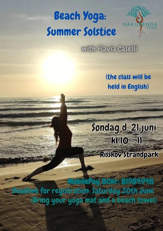 Yoga on the Beach - Summer solstice