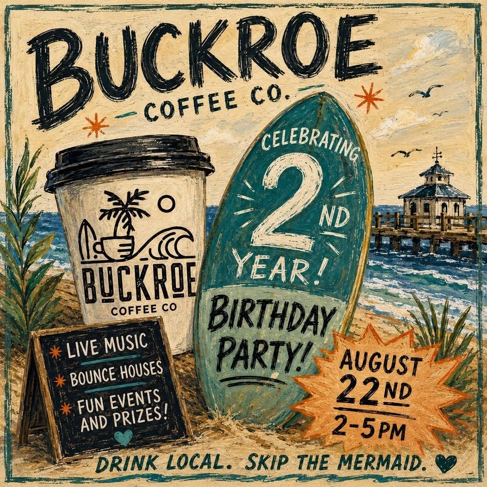 Buckroe Coffee turnin 2!