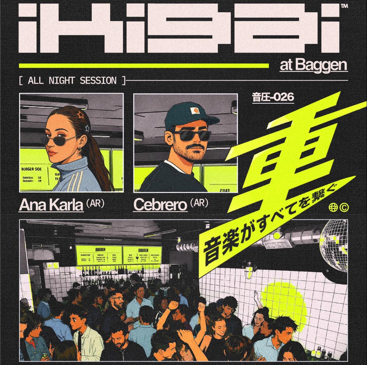 Ikigai presents Ana Karla & Cebrero