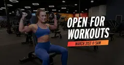 Crunch Pompano Beach Open for Workouts 3/31!