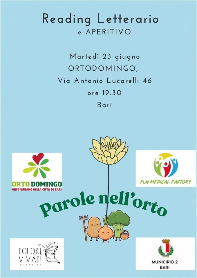 Parole nell'orto, reading letterario