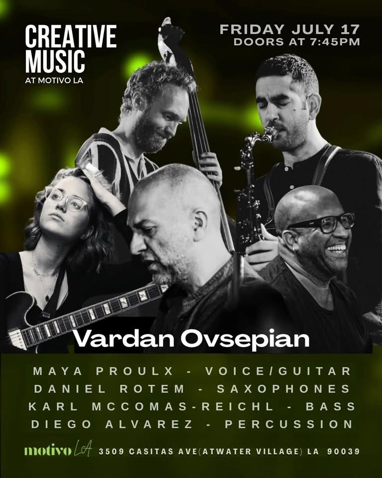 Vardan Ovsepian - Spiderweb Project — Live at Motivo LA