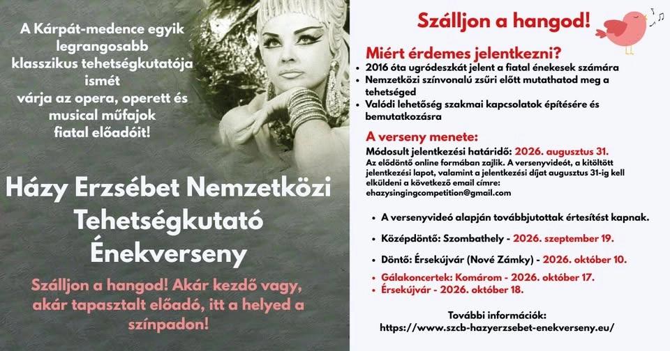 Házy Erzsébet Nemzetközi Tehetségkutató Énekverseny