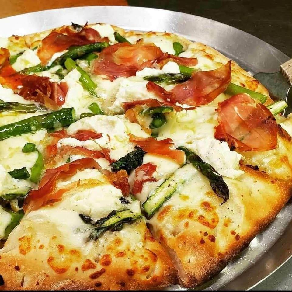 June's Third Thursday - Return of the Asparagus Pizza!