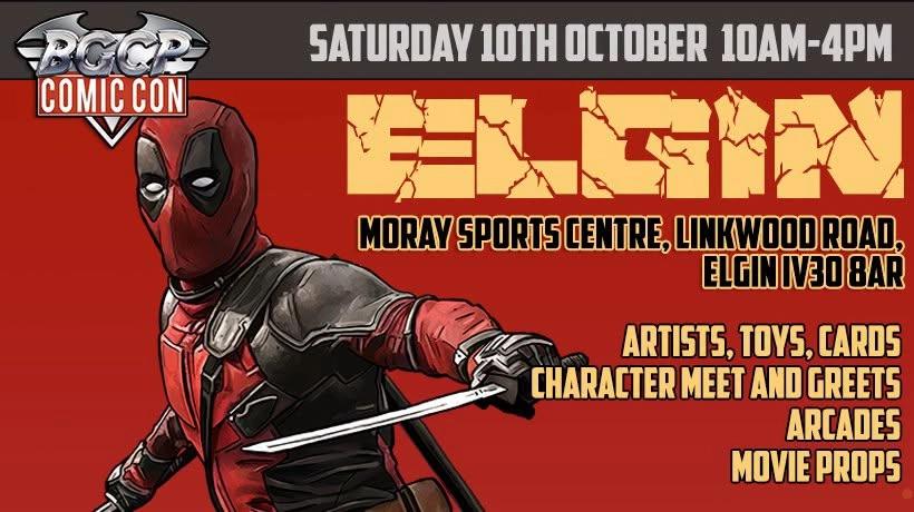 Elgin Comic Con 2026 - Ultimate Family Day Out