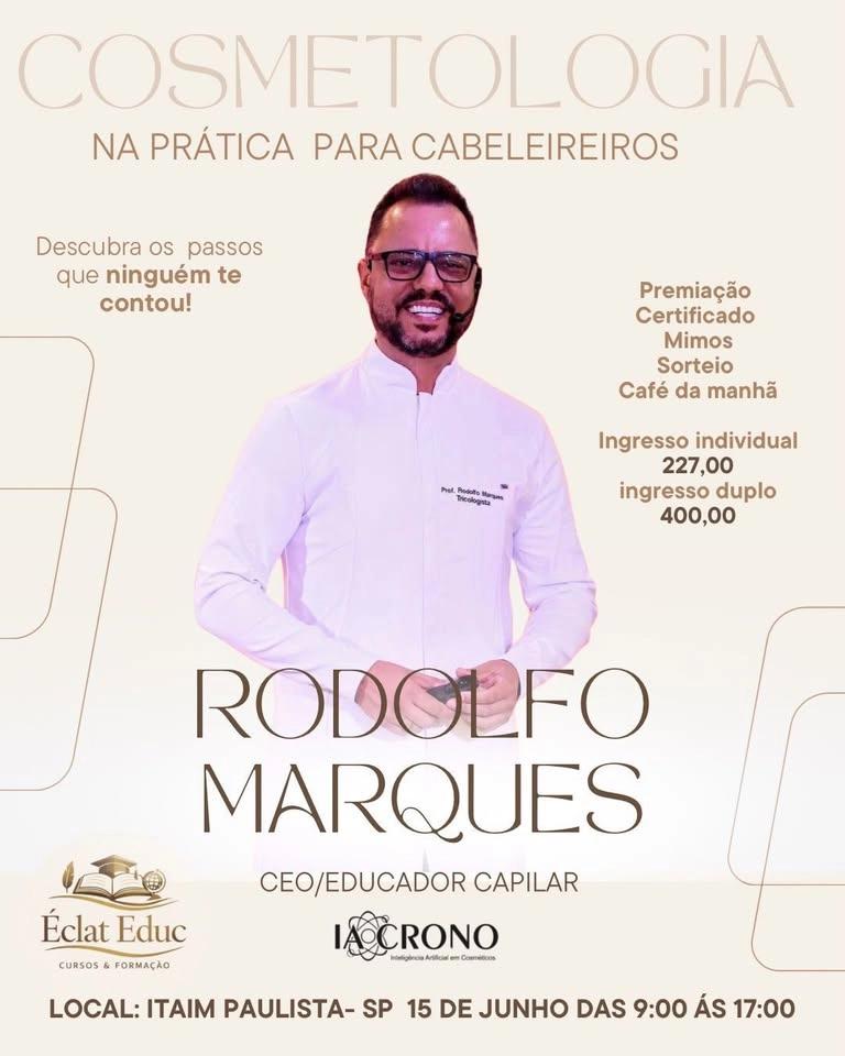 ✨ Cosmetologia na Prática para Cabeleireiros ✨
