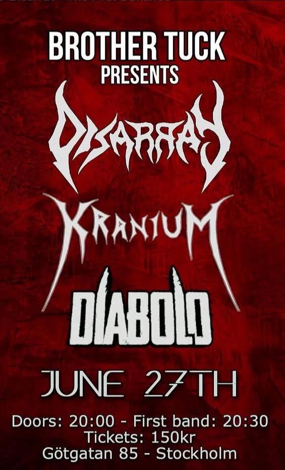 Diabolo, Kranium, Disarray