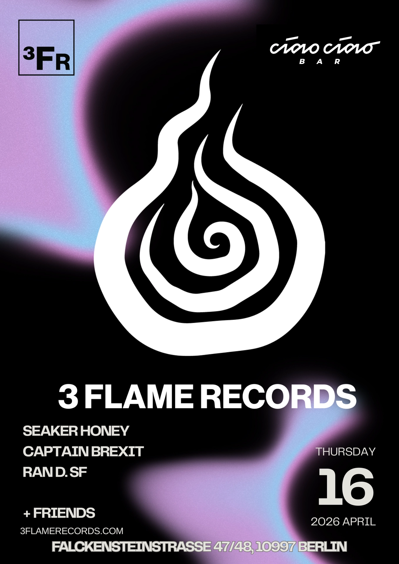 3 FLAME RECORDS