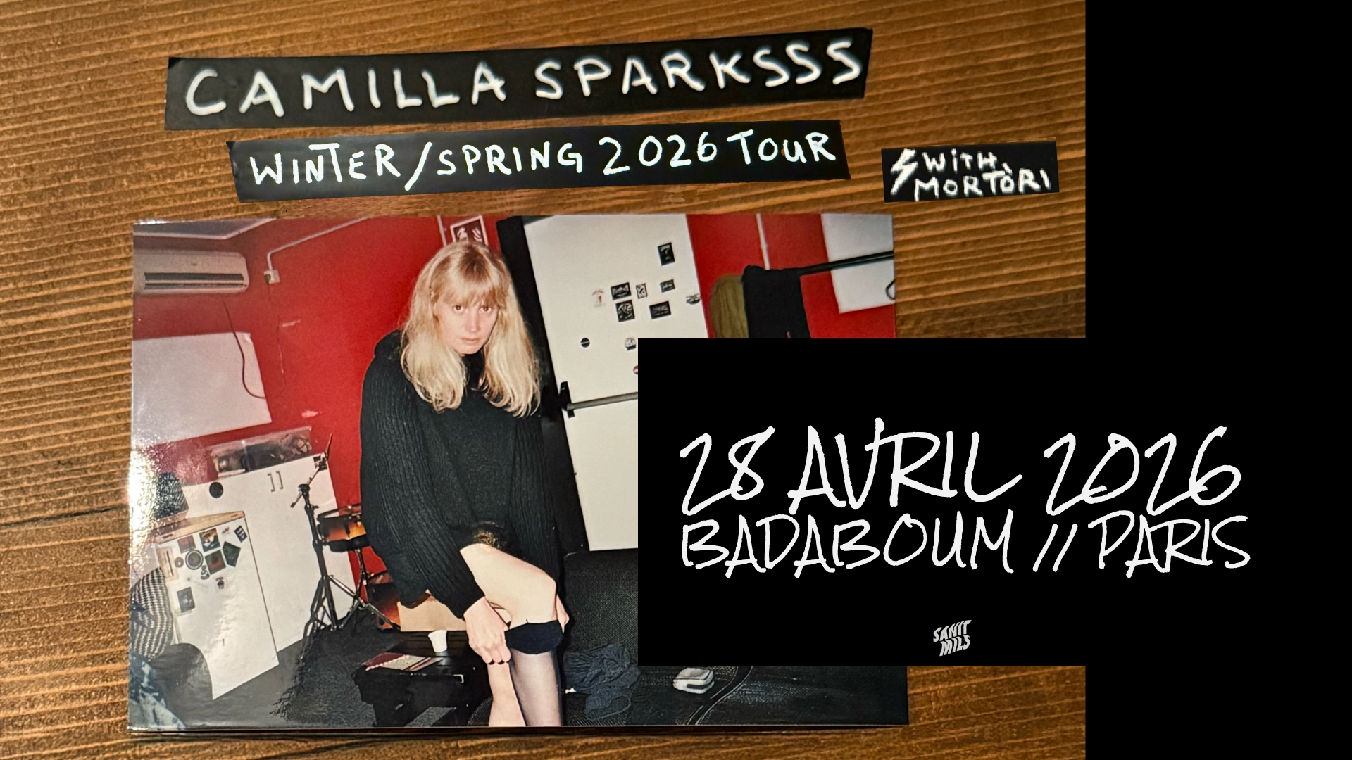 Concert — Camilla Sparksss, Mortòri, Fragrance