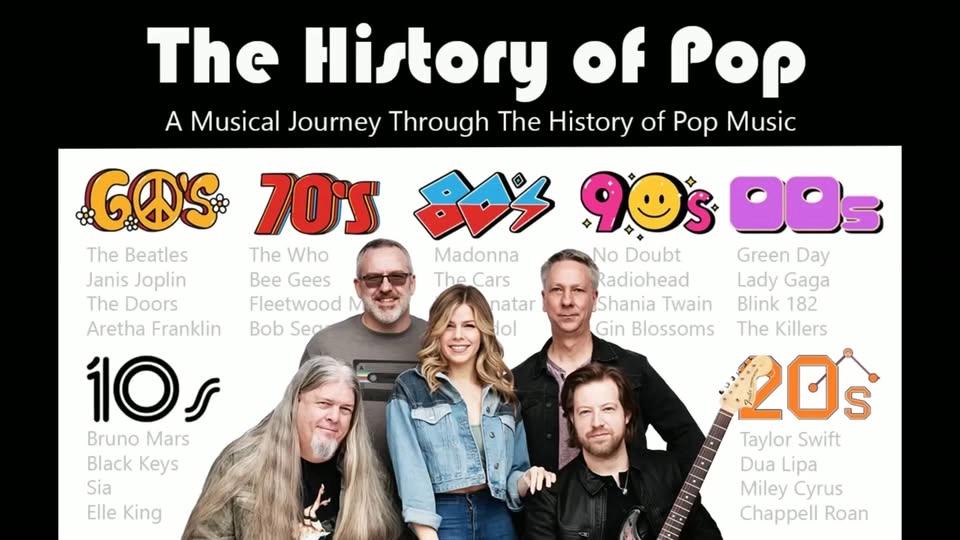 The History of Pop Show at Fontana Summer Concerts