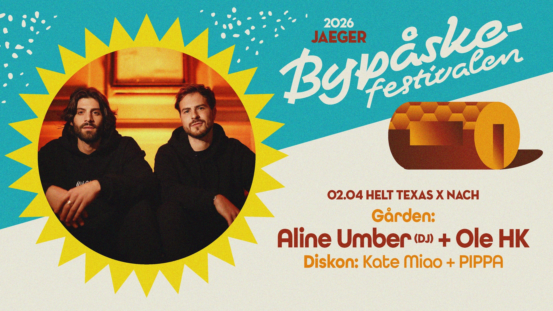 Bypåskefestivalen x Helt Texas x Nach