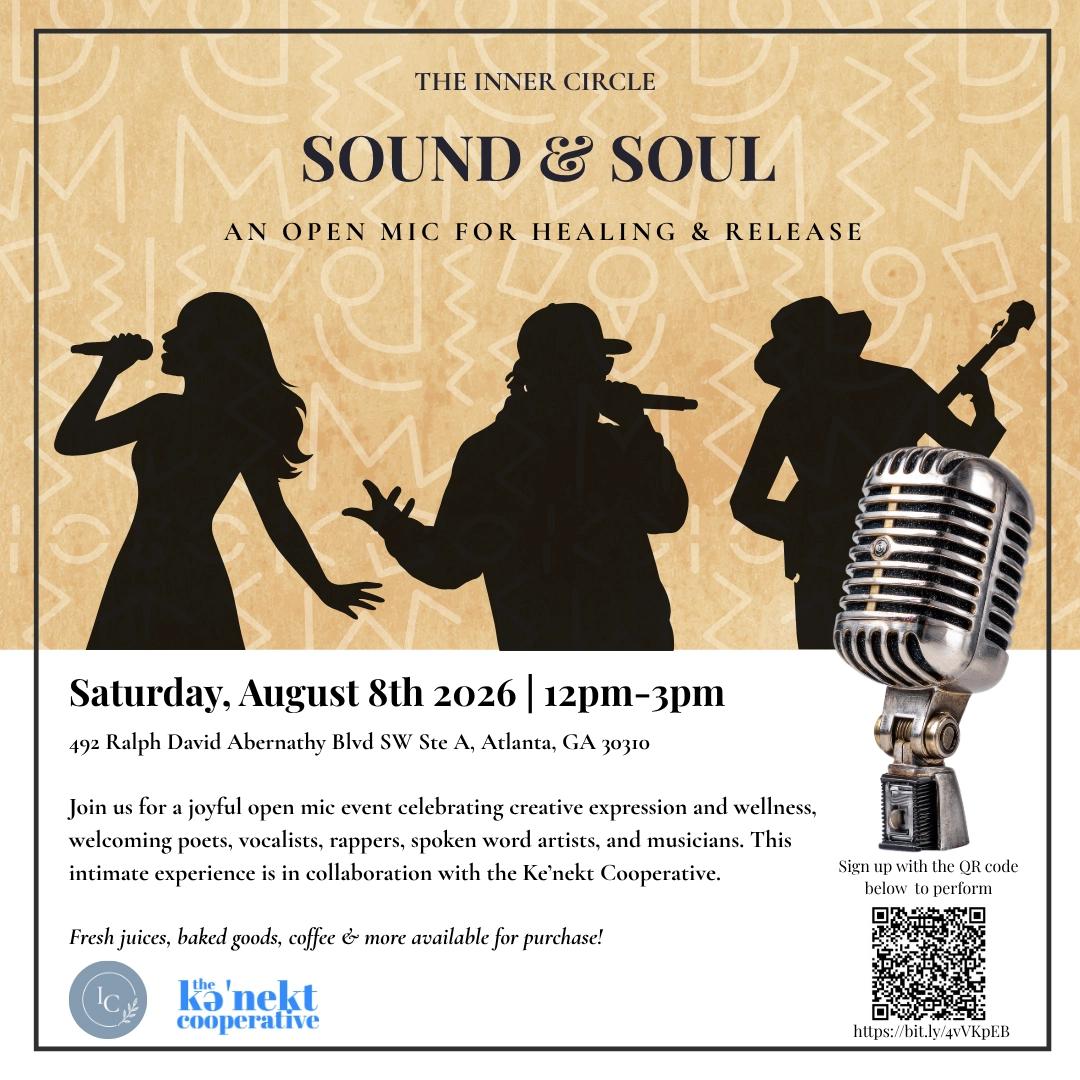 The Inner Circle: Sound & Soul | An Open Mic for Healing & Release