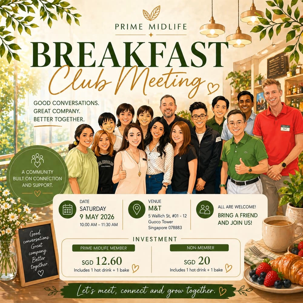 Prime Midlife May Breakfast Club: Reimagining What Work Means at Midlife