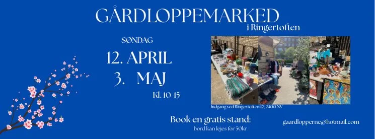 Gårdloppemarked i Ringertoften