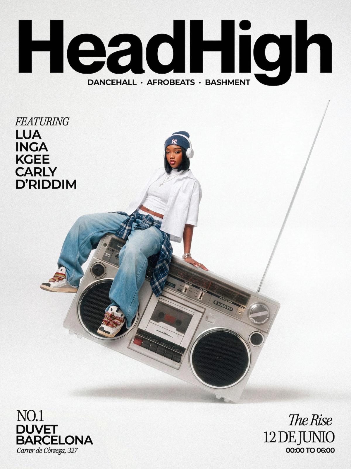 Afrobeats & Dancehall w/ HeadHigh Club