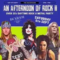 An Afternoon of Rock: LEEDS (Over 30s Rock/Metal) 3pm-7pm