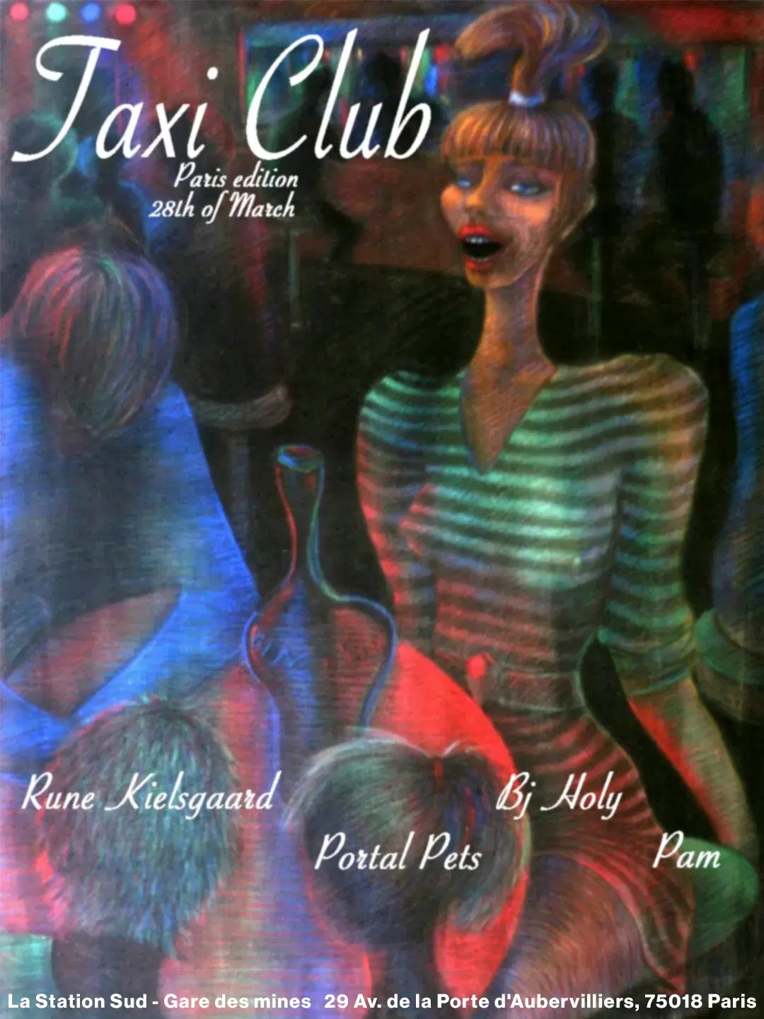 TAXI CLUB presents: Portal Pets, Rune Kielsgaard, BJ Holy, Pam