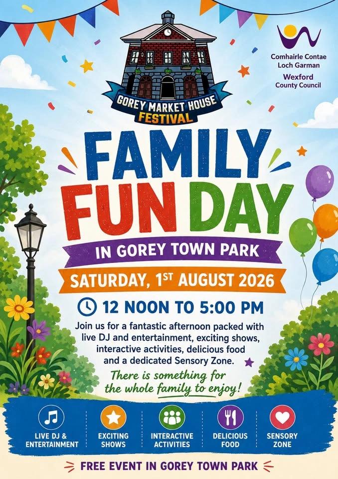 Gorey Market House Festival 2026 Family Fun Day