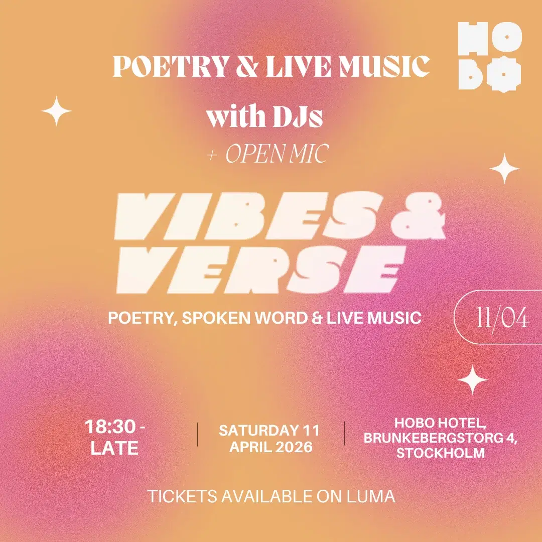 Vibes & Verse #5 @ Hobo Hotel