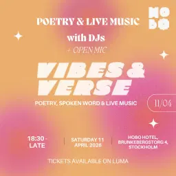 Vibes & Verse #5 @ Hobo Hotel