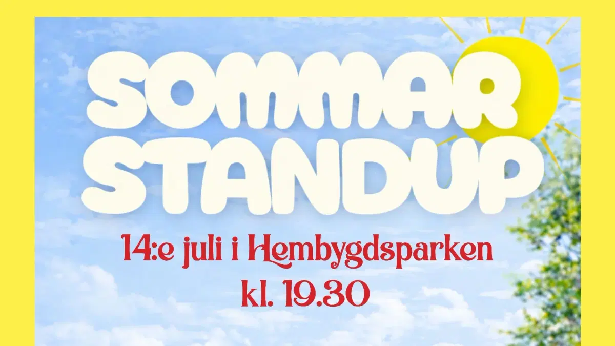 Sommar Standup på "Sommarscenen"