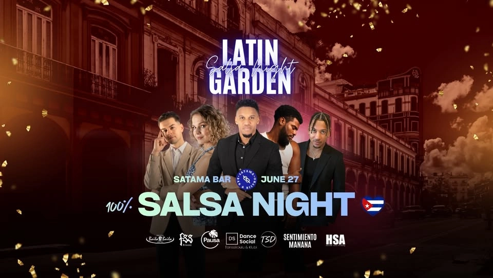 Latin Garden 100% Salsa Night (27.6.)