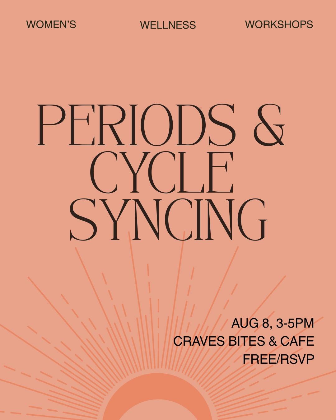 Cycle Syncing Workshop