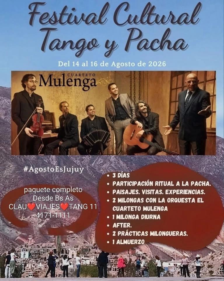 Festival TANGO y PACHA JUJUY ❤️
