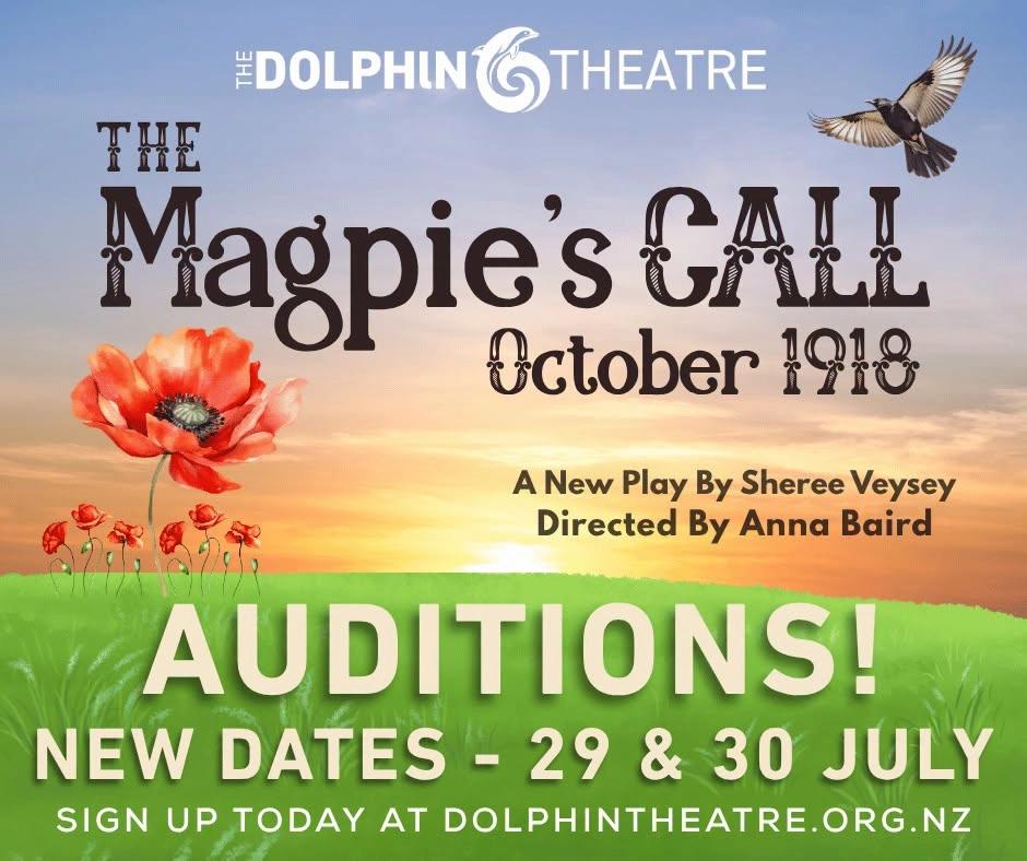 The Magpie's Call, October 1918 - Auditions