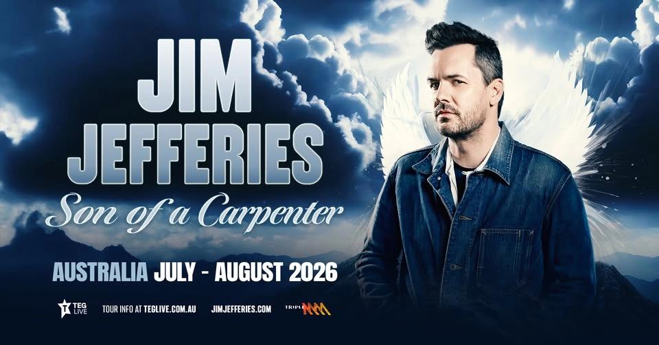 Jim Jefferies: Son of a Carpenter - Australia 2026 | Western Sydney: Coliseum Theatre