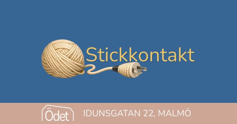 Stickkontakt: Handarbetsträffar på Ödet