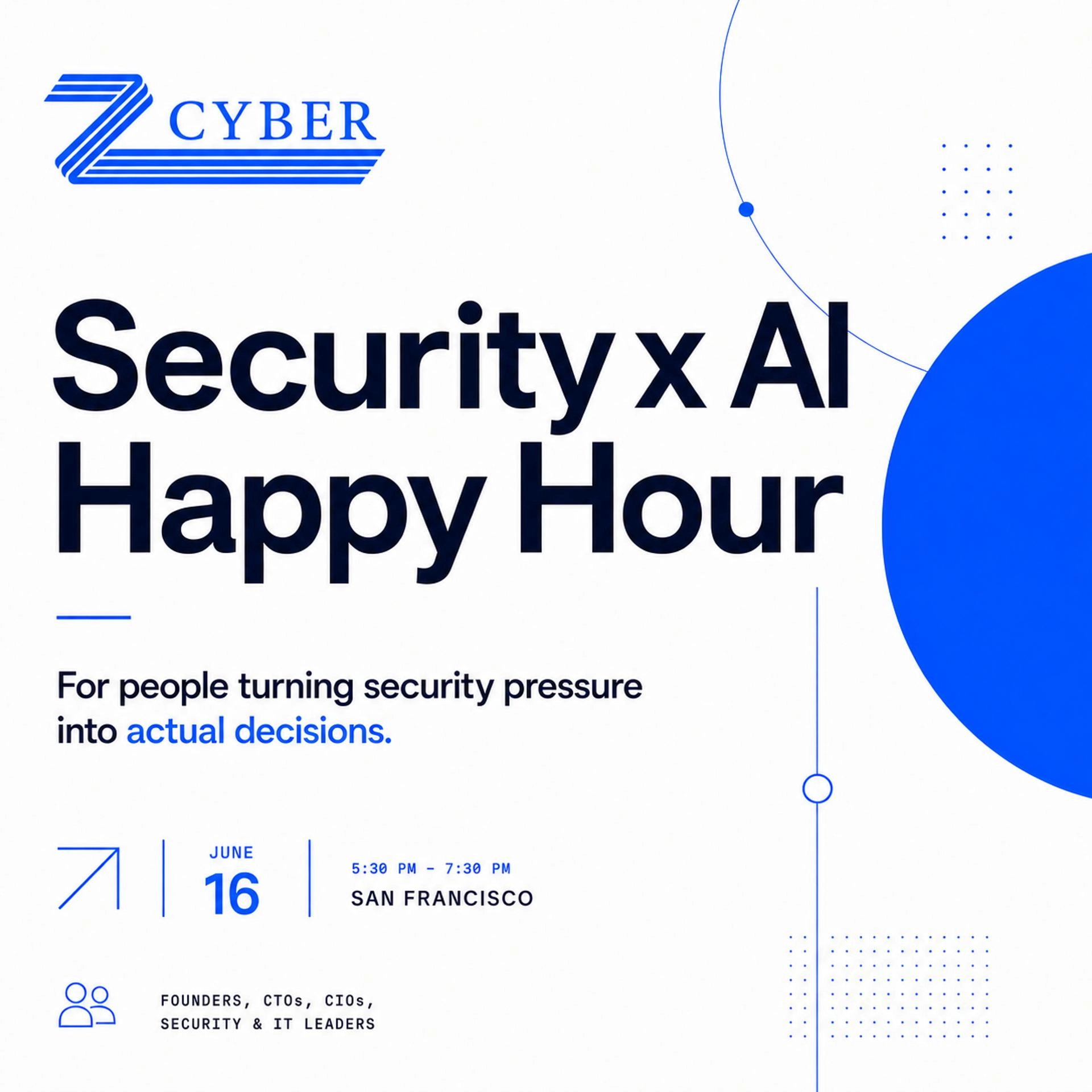 Security x AI Happy Hour (Data + AI Summit week)