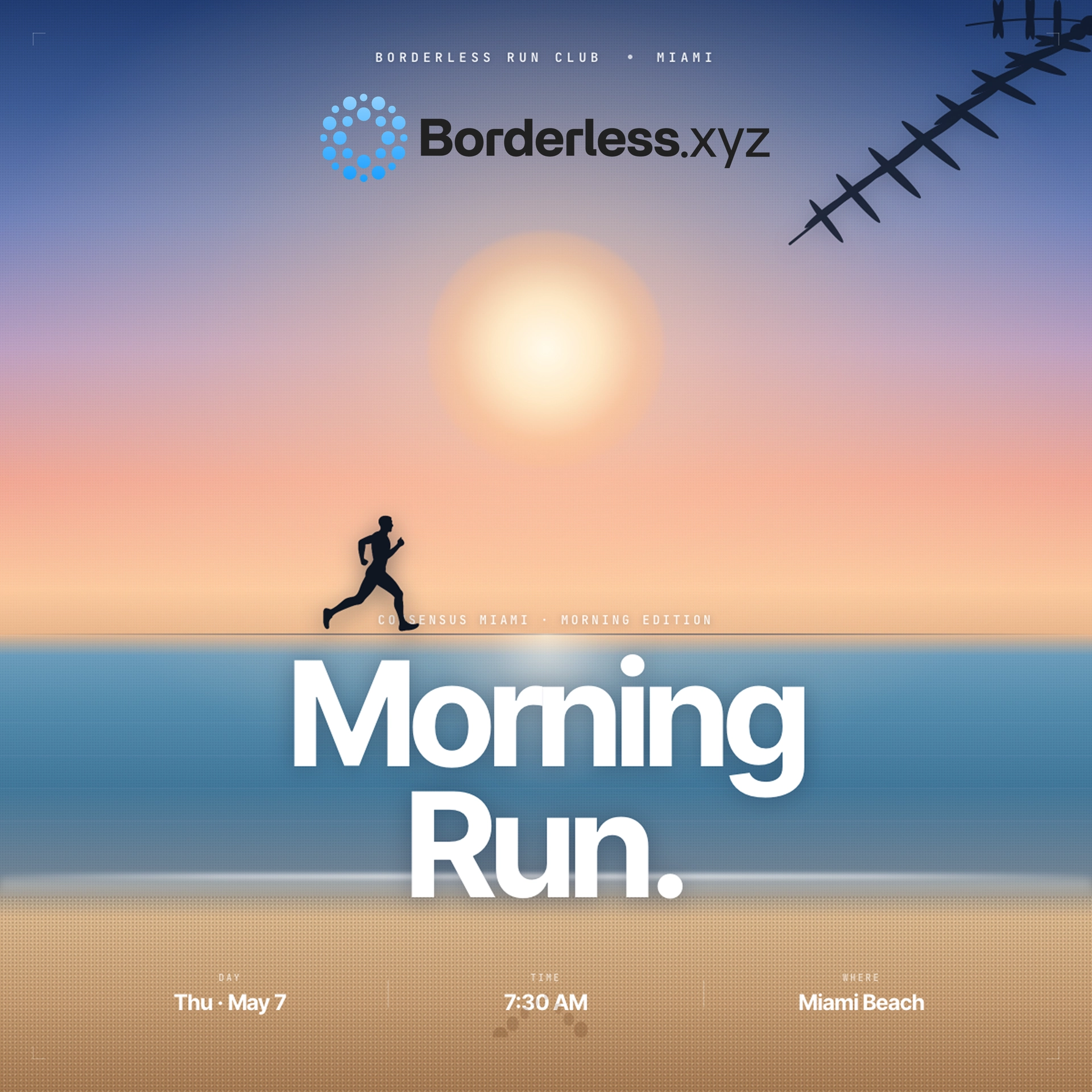 Stablecoin Sunrise Run Club: Hosted by Borderless.xyz