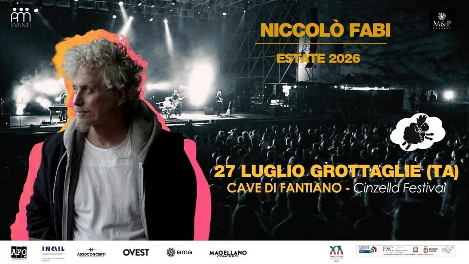 𝗡𝗜𝗖𝗖𝗢𝗟𝗢̀' 𝗙𝗔𝗕𝗜 / Cinzella Festival 2026