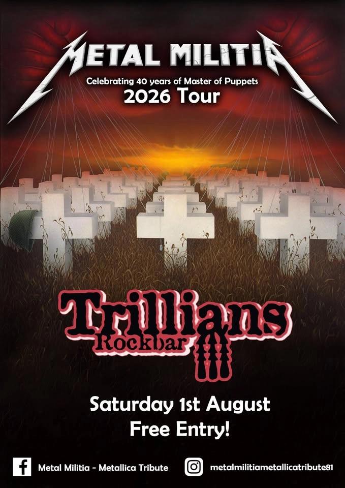 Metal Militia - Celebrating 40 years of Master Of Puppets