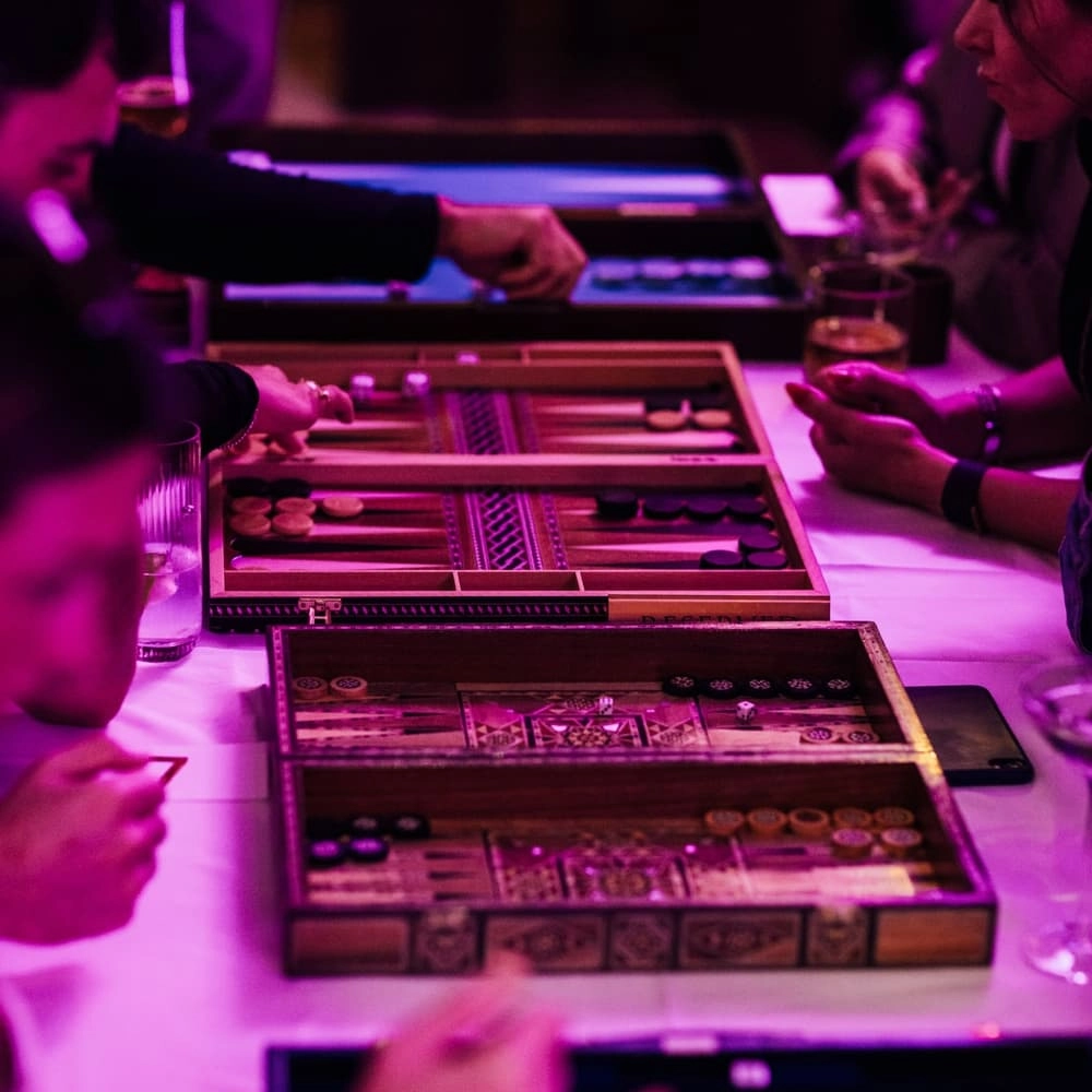 Backgammon Social x Curio Bar at the Chapel